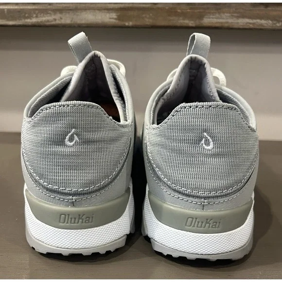 OluKai Huia Women's Slip-On Athletic Shoes Grey US Size 7 NWOB - Picture 6 of 10